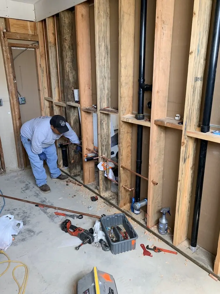 Commercial rough-in plumbing for Gas Line Repair in Autumn HIll